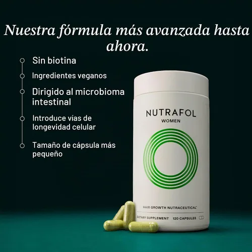 Vista 4 de Nutrafol Women Hair Growth Supplements, Ages 18-44, 1-Month Bottle