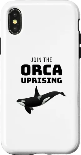 Vista 5 de Orca Uprising - Join The Orca Uprising 2023 - Whales Attack Case for iPhone 17