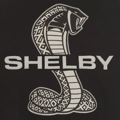 Vista 6 de JH DESIGN GROUP Shelby Cobra - Chaqueta de sarga clásica bordada para hombre