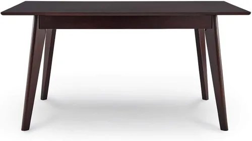Vista 4 de Modway Oracle - Mesa de comedor rectangular de 47 pulgadas, capuchino