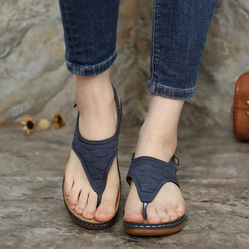 Vista 4 de Pantuflas para fascitis plantar para mujer, tenis para caminar, sandalias negras para mujer, sandalias elegantes para mujer, tacones altos