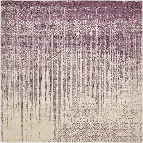 Vista 26 de Unique Loom Del Mar Collection Alfombra de Área - Jennifer (5' 1" x 8' Rectángulo, Gris/Negro)