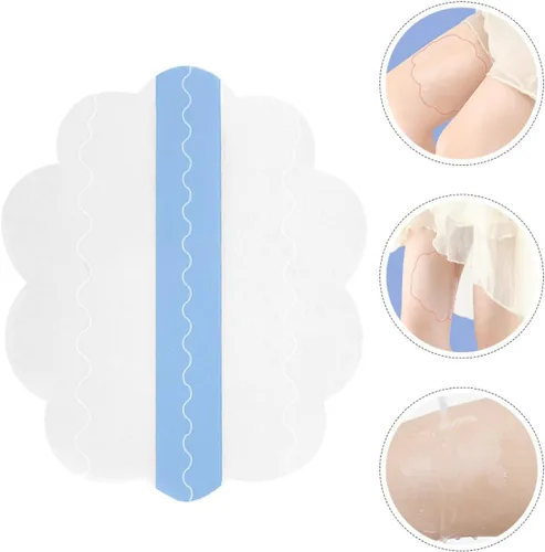 Vista 6 de Beavorty 10pcs Inner Thigh Chafing Shields Adhesive Patch Summer Sweat-Resistant Anti-Friction Pads for Thigh Chafing Prevention and Relief
