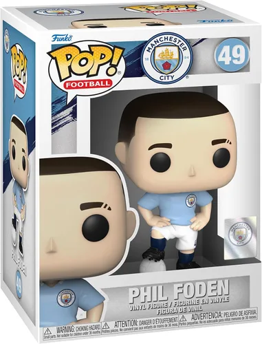 Vista 10 de Funko Fútbol POP: Manchester City - Raheem Sterling, Multicolor
