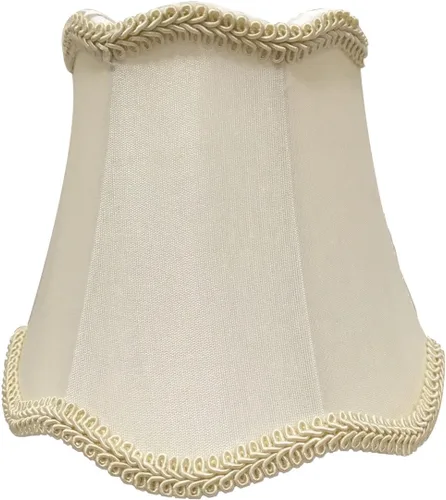 Vista 9 de Royal Designs, Inc. CSO-1029-5BG, lámpara de araña festoneada con clip, color beige, 1 unidad