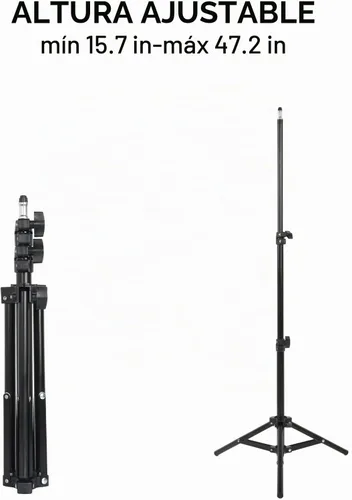 Vista 7 de UTEBIT Kit de Soporte para Reflector de Luz de 80 cm (31 Pulgadas) Difusor 5 en 1, Discos Múltiples Plegables con Bolsa, Soporte de Luz de 48