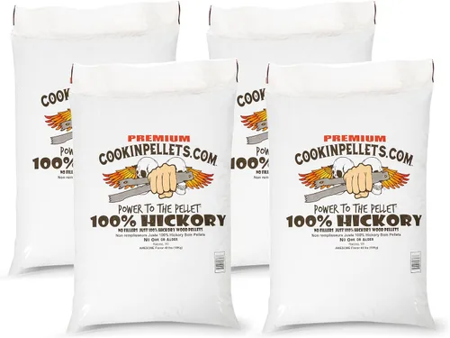 Vista 14 de CookinPellets Pellets de Madera Dura Natural de Manzana Premium y Arce Duro, Humo Dulce Ligero para Parrilla BBQ y Ahumador de Pellets, Bolsa de 40