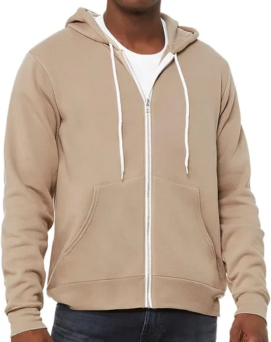 Vista 3 de The Myth Full-Zip Hoodie - Unique Hooded Sweatshirt - Word Art Hoodie