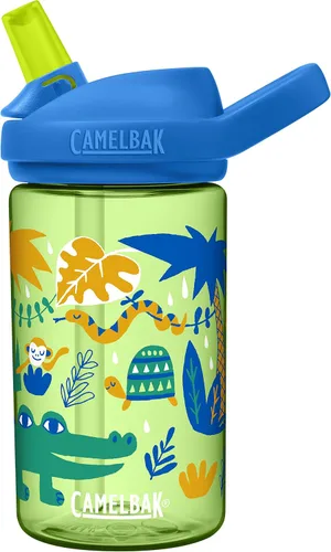 Vista 22 de CamelBak Eddy+ Kids Water Bottle with Bite Valve Straw, Leak‑Resistant Easy Sip Design for Everyday Hydration, 14oz Kids