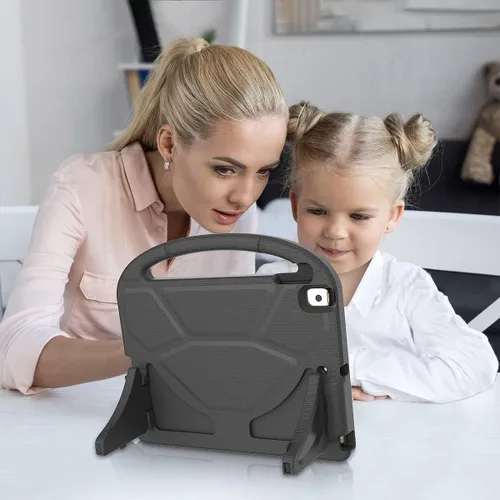 Vista 7 de Funda para niños para iPad 10.2 y 10.5, iPad de 9ª/8ª/7ª generación de 10.2 pulgadas 2021 2020 2019 con protector de pantalla, iPad Air 3ª Negro