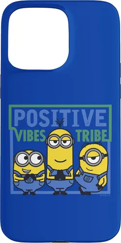 Vista 31 de Minions Carcasa Positive Vibes para iPhone 17