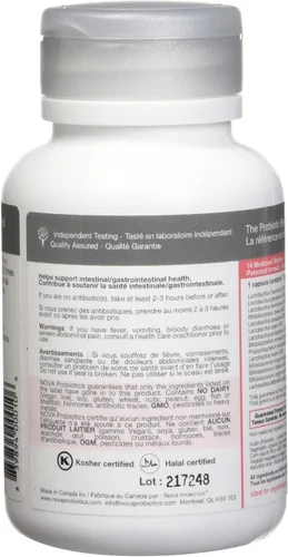 Vista 3 de Nova Probiotics Femenino 27 Mil Millones 60 Vcaps
