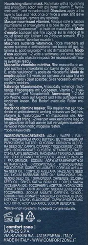 Vista 3 de [Comfort Zone ] Renight Mask Mascarilla nutritiva de vitaminas, 2.03 onzas (paquete de 1)