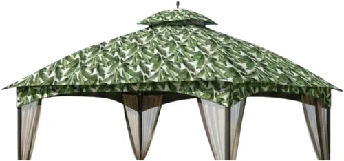Vista 11 de Garden Winds Toldo de repuesto duradero 350 compatible con Massillon Biscayne de 10 x 12 pies modelo L-GZ933PST - Beige