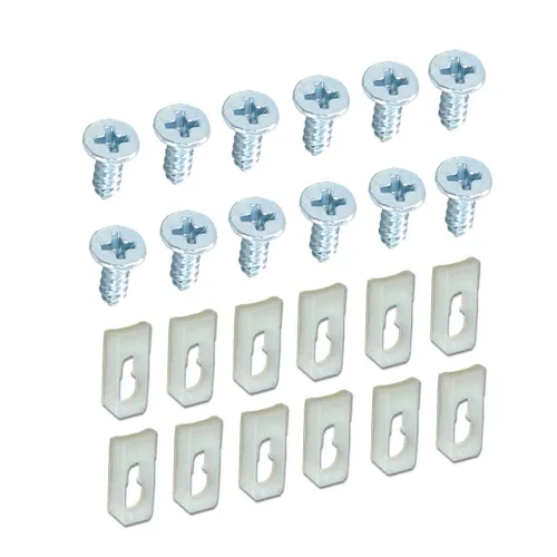 Vista 9 de CHEDA Cinturón lateral del cuerpo Fender puerta cuarto vinilo Molding Trim Clips & Studs 12 MQ