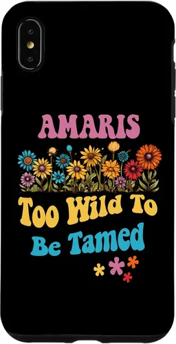 Vista 7 de Funda con nombre de AMARIS para iPhone 14 AMARIS con nombre de flores silvestres para niñas