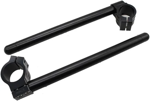 Vista 4 de PROCNC 30mm 7/8" Manillar de aluminio para motocicleta CNC, tubo de horquilla regular con clip, reemplazable, apto para bicicleta universal, Cafe