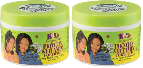 Vista 2 de Originals by Africa's Best Remedio saludable para el cabello y el cuero cabelludo fortificado con proteínas y vitaminas para niños, con aceite