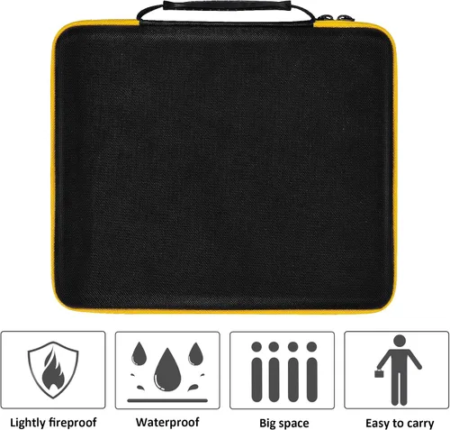 Vista 7 de khanka Funda para sierra caladora DEWALT 20V MAX XR DCS334B/DCS335B, solo funda