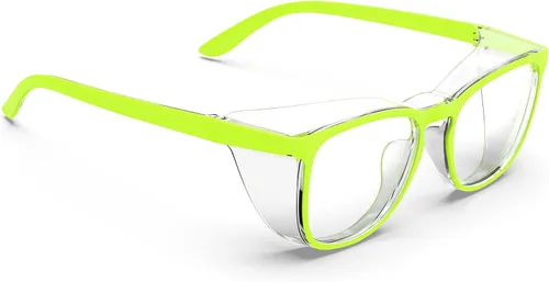 Vista 6 de Lentes de seguridad elegantes, lentes protectores transparentes antivaho y antiarañazos para hombres y mujeres