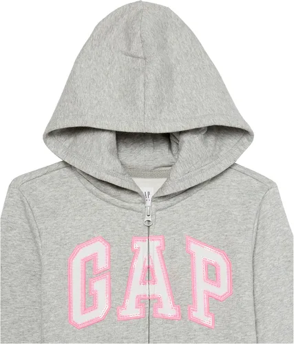 Vista 5 de GAP Sudadera con capucha con capucha y cremallera completa para niña
