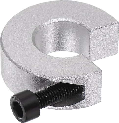 Vista 3 de HARFINGTON Juego de collar de eje para riel lineal SBR16, collar de eje de abrazadera con tornillo de ajuste orificio de 0.630 in, diámetro exterior