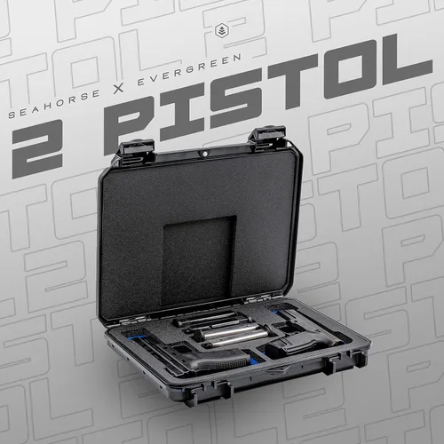 Vista 2 de Evergreen Funda protectora compacta discreta con bloqueo de 2 pistolas y 4 cargadores - CCW/seguro de viaje/especificaciones