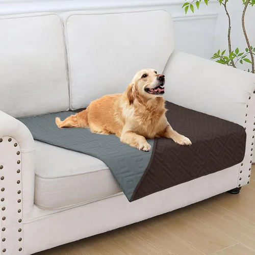 Vista 11 de hyha Manta impermeable para perros, funda suave para cama de perro, mantas para mascotas, funda impermeable para sofá y sillón para perros lavable