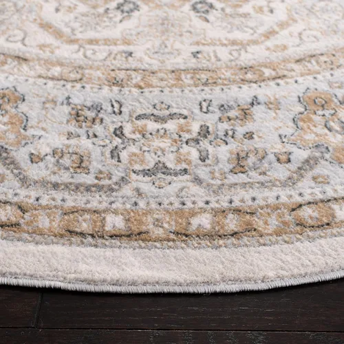 Vista 87 de SAFAVIEH - Colección Isabella, alfombra decorativa - 2'2" x 5', azul y crema, diseño oriental, no desprende pelusa y fácil cuidado, ideal para áreas