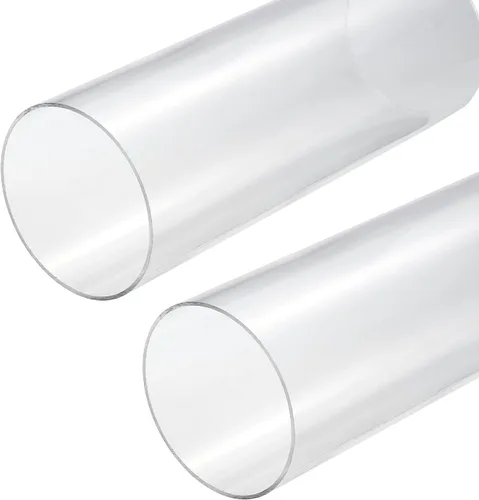 Vista 14 de MECCANIXITY Tubo acrílico transparente rígido redondo tubo 0.157 in (5/32") ID 0.315 in (5/16") OD 10" para lámparas y linternas, sistema