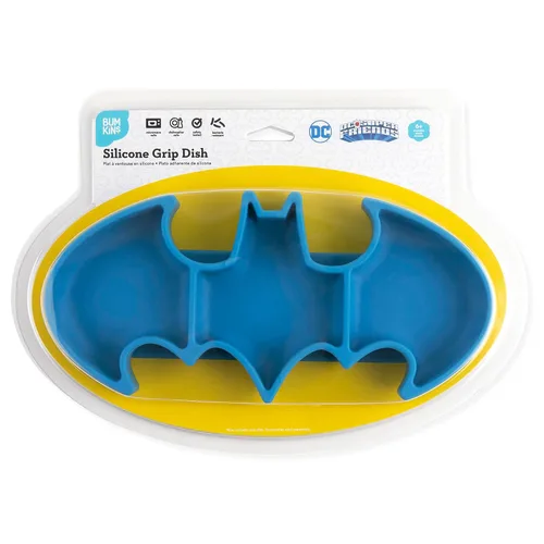 Vista 6 de Plato de succión Bumkins para niños pequeños y bebés, plato de silicona con agarre, para bebés y niños, alimentación guiada por el bebé, suministros