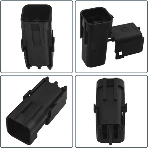 Vista 6 de WMYCONGCONG 10 kits de 4 pines de manera impermeable conector de cable eléctrico enchufe terminal (4 pines)