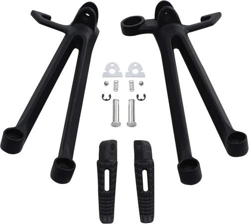Vista 6 de Green-L Juego de estriberas traseras negras para Suzuki GSXR1000 2003-2004
