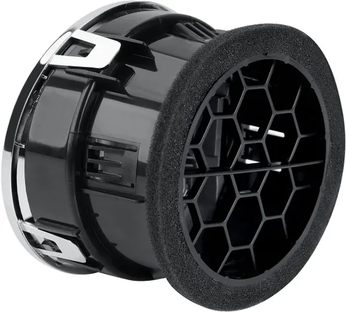 Vista 7 de Conducto de ventilación de aire/HVAC, cromado compatible con Ford F150 2009-2014, OEM 9L3Z19893CA.
