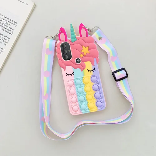 Vista 7 de nancheng Funda de silicona suave a prueba de golpes para Moto G Pure 2021/G Power 2022/G Play 2023, funda protectora de silicona antiarañazos
