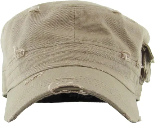 Vista 7 de Cadet Army - Gorra de estilo militar básico diario (ahora con la versión de bolsillo Stash)