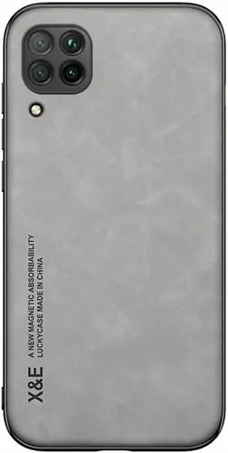 Vista 4 de Kepuch Silklike Funda Para Huawei Nova 6 SE/P40 Lite/Nova 7i - Cubierta De Parachoques Placa De Metal Incorporada Para Huawei Nova 6 SE/P40 Negro
