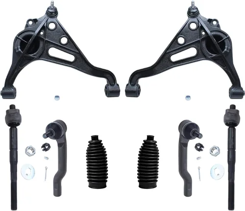 Vista 208 de Detroit Axle - Kit de suspensión frontal de 8 piezas para Chevy Silverado