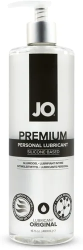 Vista 5 de JO Lubricante personal híbrido clásico, lubricante a base de agua y silicona de larga duración para hombres, mujeres y parejas, 4 onzas líquidas