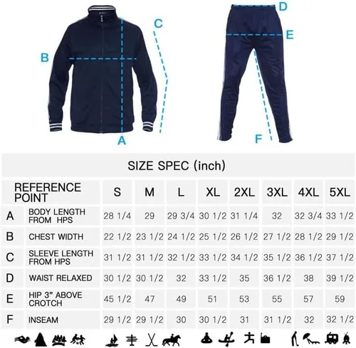 Vista 6 de Conjunto deportivo casual para hombre, conjunto de 2 piezas