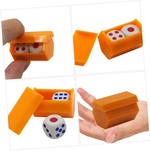Vista 9 de 10 juegos de dados creativos grandes, kit de dados de rendimiento para fiestas