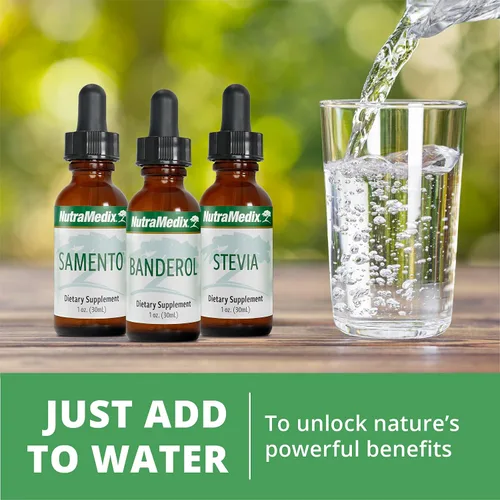 Vista 5 de Nutramedix Nutra BRT - Suplemento herbario líquido para la salud intestinal y el apoyo inmunológico - Corteza de cumanda y hoja de houttuynia