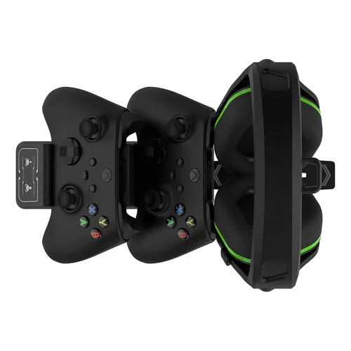 Vista 6 de Turtle Beach Fuel Dual Controller Charging Station & Headset Stand for Xbox Series XS & Xbox One Wireless Controllers 22+ Hour Battery Packs, Quick