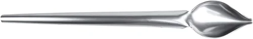 Vista 9 de Restaurantware Pastry Tek - Cucharas decorativas de 7.3 pulgadas, 1 cucharas para saltear sin corrosión, con boquilla ergonómicas de acero