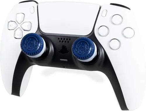 Vista 7 de KontrolFreek Call of Duty Varillas de rendimiento Warzone para Playstation 4 (PS4) y Playstation 5 (PS5) 2 de alta altura, híbridas azulgris