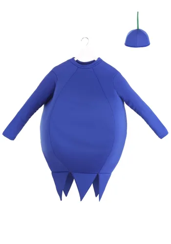 Vista 5 de Disfraz de mora azul para adulto Multicolor