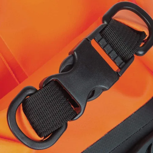 Vista 3 de 3D MAXpider Mochila seca enrollable de 10 litros, impermeable, ligera, flotante, correa desmontable, bolsillo frontal de malla, viajes, senderismo