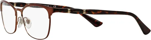Vista 3 de Vogue Eyewear Marcos para gafas graduadas Vo3987b Cat Eye para mujer, MarrónDemo Lens