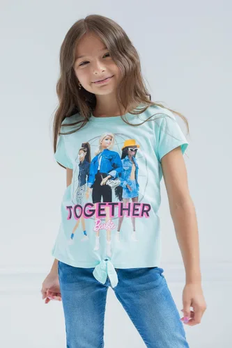 Vista 2 de Barbie Paquete de 3 camisetas para niñas de niños pequeños a grandes