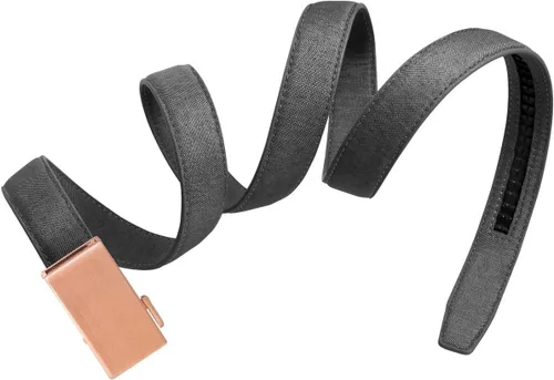 Vista 71 de Mission Belt Cinturón de trinquete de cuero para mujer, colección de cuero de 1.181 in oro/cuero negro